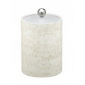 2.5 Qt. Tall Stucco Cork Ice Bucket with Lucite Lid